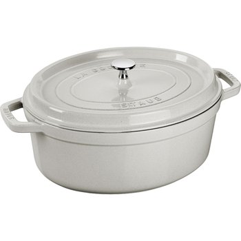 Staub, Garnek żeliwny owalny 3.2 l, Truflowy - Staub