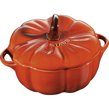 Staub Mini Cocotte okrągły dynia Staub - Pomarańczowy, 700 ml - Staub