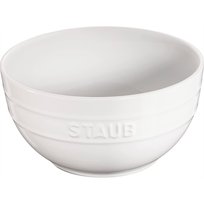 STAUB SERVING Miska okrągła 18 cm, biały Staub