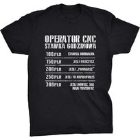 Stawka Godzinowa Koszulka Dla Operatora CNC