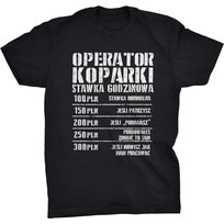 Stawka Godzinowa Koszulka Dla Operatora Koparki