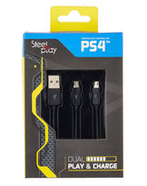 Steelplay Dual Play and Charge Cable USB - 2x Micro USB - 3m SteelPlay