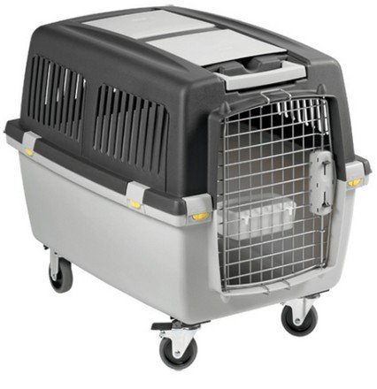 Trasportino Per Animali Stefanplast Gulliver 4 - 72x51x51.6 Cm, Grigio, Norme IATA - Foto 8