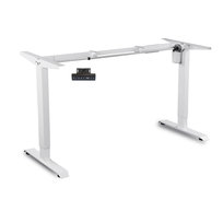 Stelaż biurka do gabinetu białe 100,5 cm Spacetronik z regulacją wysokości