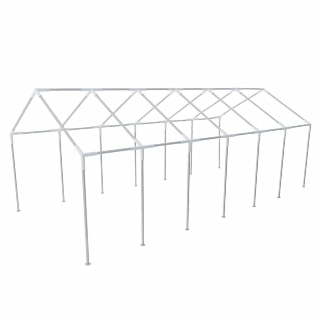 Stelaż konstrukcja pod namiot MWGROUP, srebrny, 12x6 m