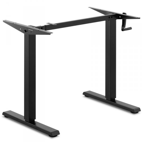 Фото - Офісний стіл Fromm & Starck Stelaż rama biurka regulowana ręcznie na korbkę wys. 73-124 cm maks. 70 kg 