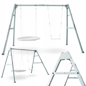 Stelaż stalowy na huśtawkę ogrodową lub hamak XXL - HYPERMOTION
