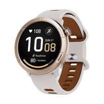 STELIO Smartwatch sportowy Activ Pro AI 46mm GPS Złoty Tytan
