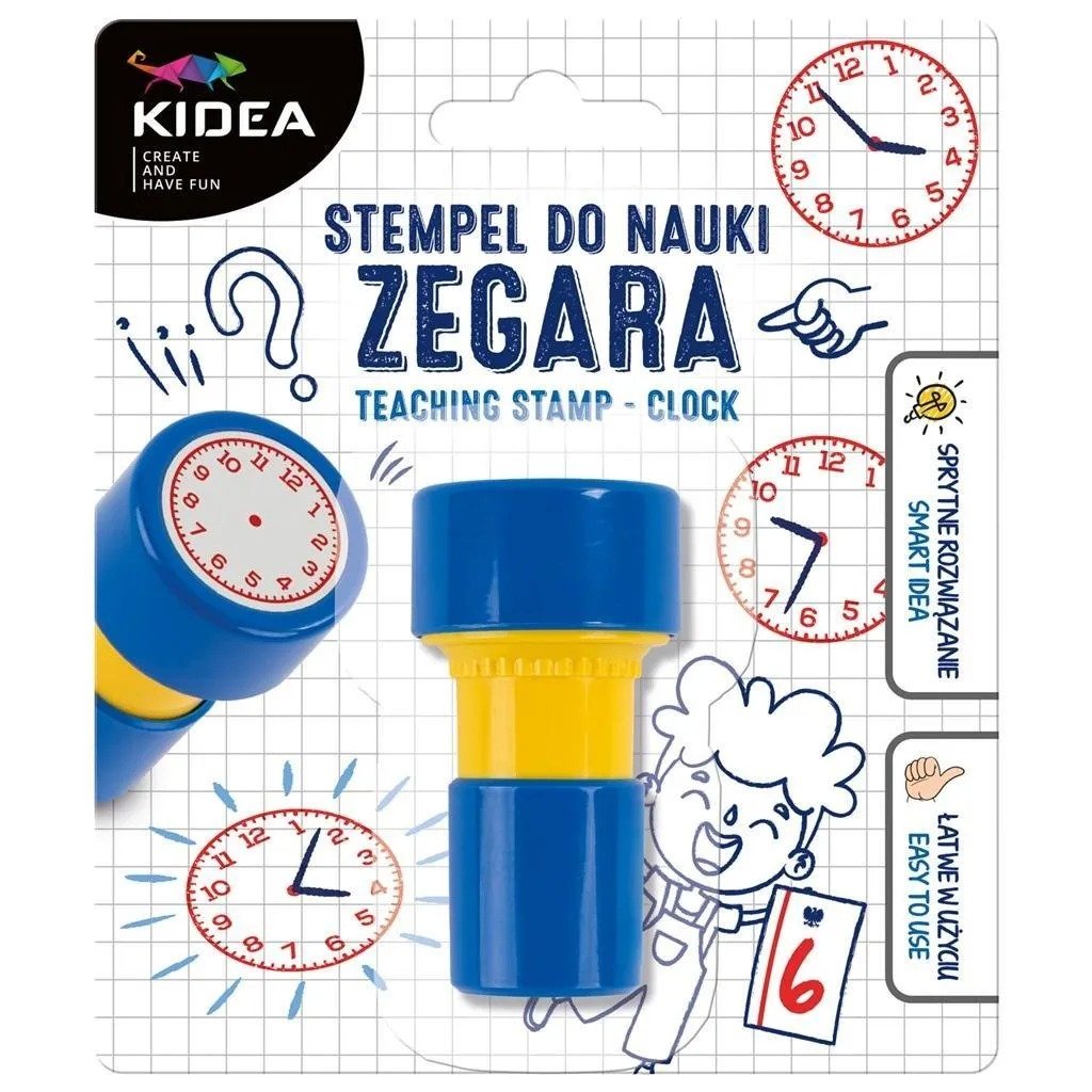 Фото - Розвивальна іграшка Stempel Do Nauki Zegara Kidea