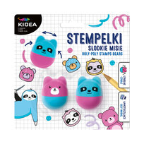 Stempelki Wańka Wstańka Misie Kidea KIDEA