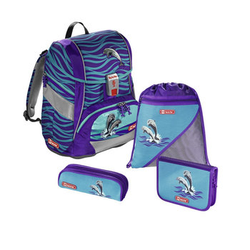 Step by Step, zestaw szkolny, 4 elementy, Happy dolphins - Step by Step