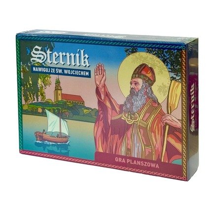 Sternik. Nawiguj ze Św. Wojciechem, gra planszowa, IUVI Games