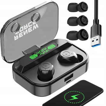 Sterowane Dotykiem Słuchawki Bezprzewodowe Douszne Bluetooth 5.3 +Powerbank M7-11 - LOGIT