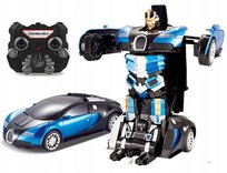 Sterowany Robot Samochód 2W1 Transformers Autobot