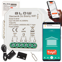 STEROWNIK DO BRAMY GARAŻOWEJ WJAZDOWEJ WIFI Z CZUJNIKAMI TUYA SMART LIFE Tuya