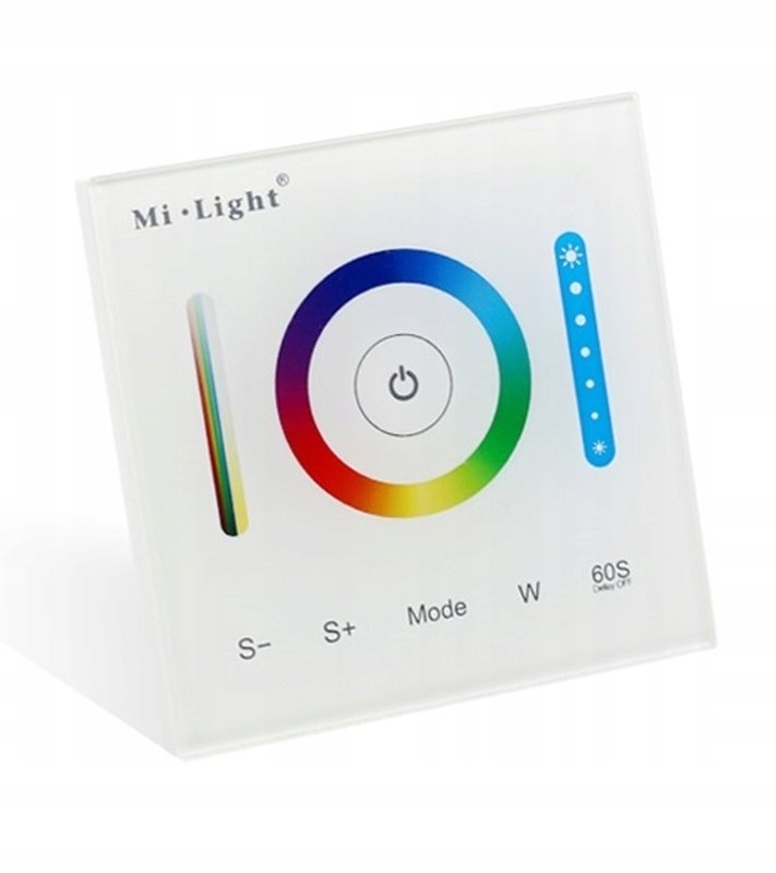 Фото - LED-стрічка Sterownik dotykowy LED RGB+CCT 12V / 24V 10A Mi-Light NAŚCIENNY - P3
