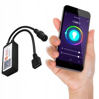 Sterownik RGB Taśm LED Neon Led FLEX WiFi Aplikacja SMART TUYA 5-24V 6A