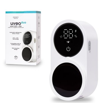Sterylizator UV do szczoteczek uchwyt wieszak bezdotykowy ZENT Uveo Duo - Inny producent