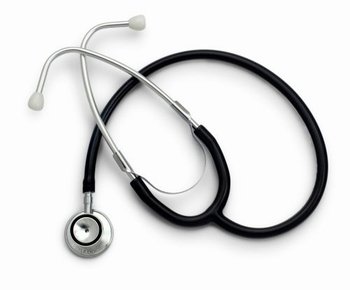 Stetoskop pediatryczny Prof-II Little Doctor dwugłowicowy - czarny - Little Doctor