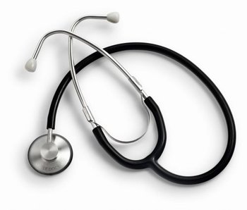 Stetoskop Prof-Plus Little Doctor jednogłowicowy do osłuchiwania tonów Korotkowa - czarny - Little Doctor