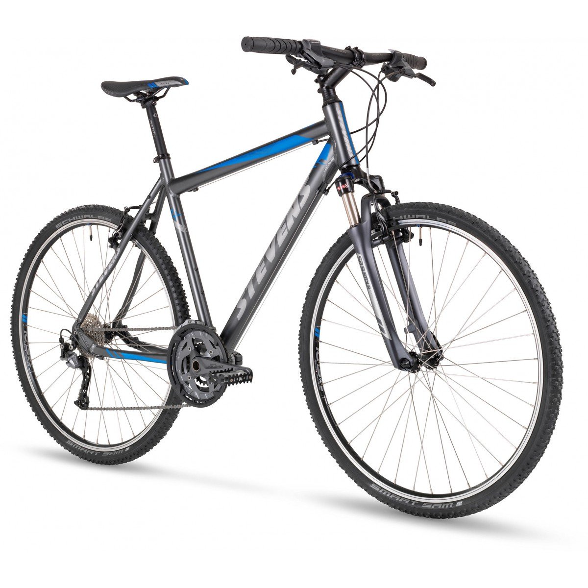 Stevens, Rower crossowy, 4X 28", 22", szary Stevens Sport Sklep