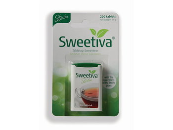 Stevia Sweetiva Słodzik Naturalny 200 Tabletek Langsteiner - Langsteiner