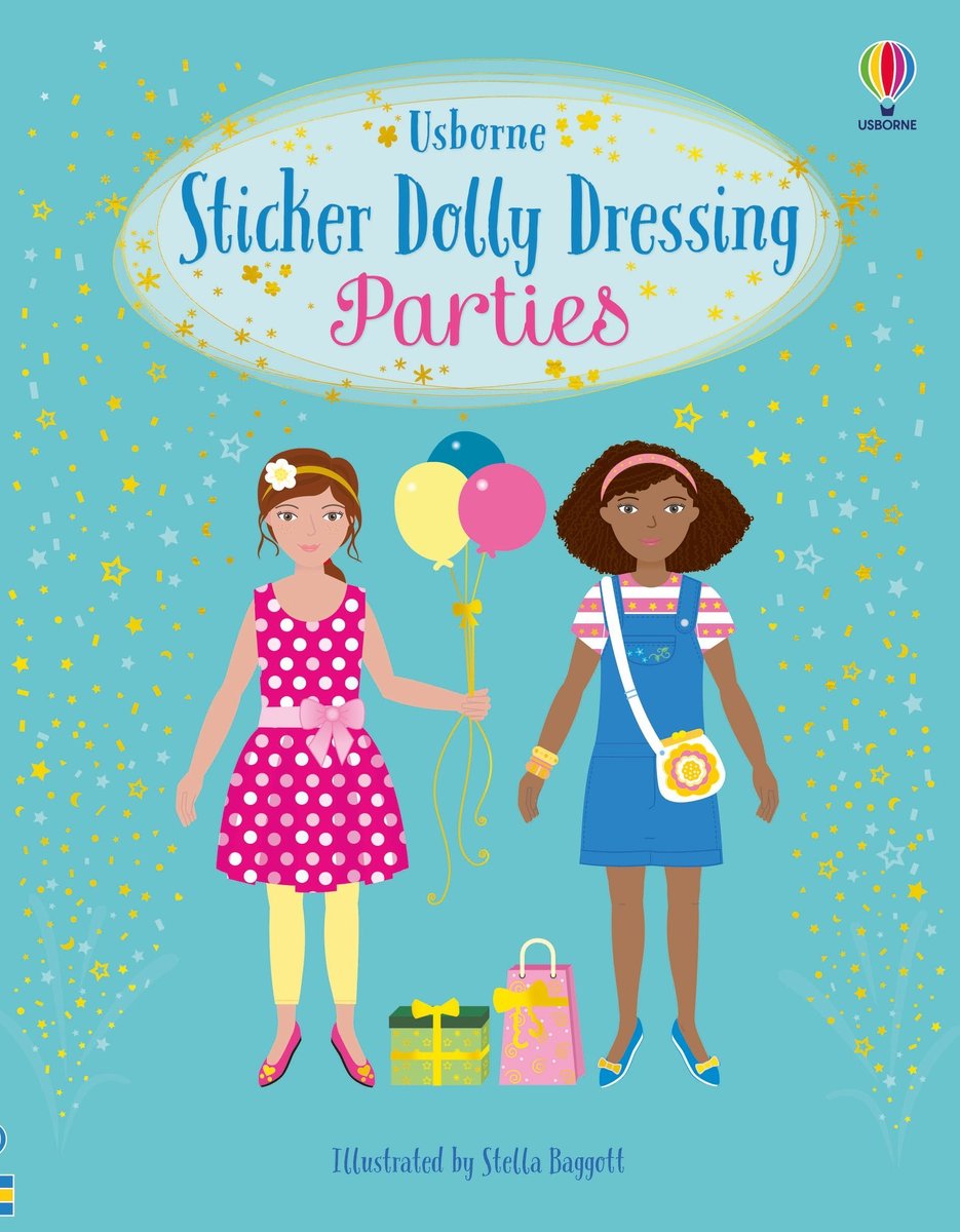 Sticker Dolly Dressing Parties Watt Fiona Książka w Empik