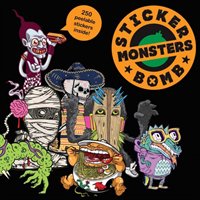Stickerbomb Monsters - Rarekwai Studio