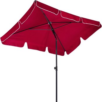 Stilista Parasol Balkonowy Składany, 200 X 125 Cm, Bordowy - Stilista