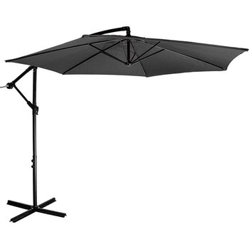 STILISTA Parasol Ø 3,5 m, 180 g/m2, antracyt + pokrowiec - Stilista