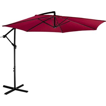 STILISTA Parasol Ø 3,5 m, 180 g/m2, czerwony + pokrowiec - Stilista