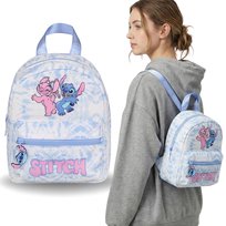 STITCH Disney Plecak MŁODZIEŻOWY 26x22cm WYCIECZKOWY miejski dla dziewczynki Disney