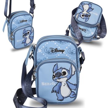 Stitch Disney Saszetka na pasku/ niebieska mini torebka 18x9x12 cm - Disney