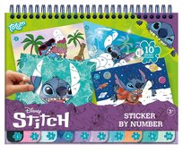 Stitch, ozdabianie naklejkami po numerach, Totum Totum
