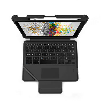 STM Dux Keyboard Trackpad Case – Etui z klawiaturą i gładzikiem iPad 10.2” (2019-2021) MIL-STD-810G (Black) - STM