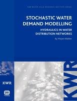Stochastic Water Demand Modelling Blokker Mirjam