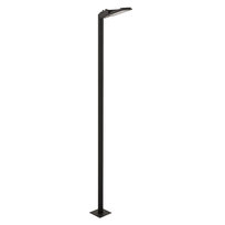 Stojąca lampa PATHWAY 9125 LED 36W 3000K czarny słupek outdoor IP44 Nowodvorski
