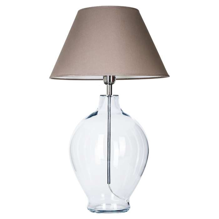 Zdjęcia - Lampa stołowa 4concepts Stojąca LAMPKA sypialniana CAPRI L014041206  abażurowa LAMPA nocn 