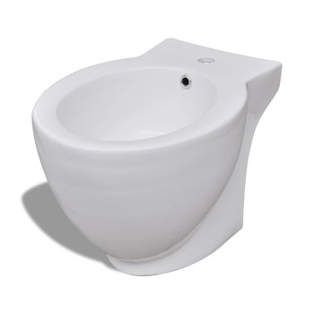 Stojący bidet komfortowy 58x40x40cm, biały - Zakito