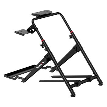 Stojak Kokpit Wyścigowy do grania na kierownicy do Simrancingu Huzaro Speed 4.0 Czarny - Huzaro