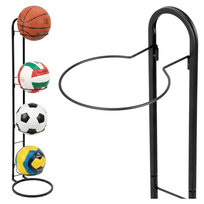 Stojak Na 4 Piłki Piłkę Organizer Wieszak Regał Uchwyt Metalowy Regał 96 Cm Xboost
