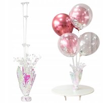 Stojak na balony obciążnik do balonów ciężarek z patykami ozdoby balonowe