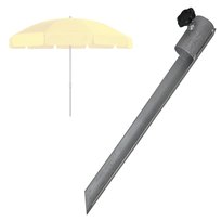 STOJAK na parasol PODSTAWA UCHWYT wbijany plażowy ogrodowy POLSKI