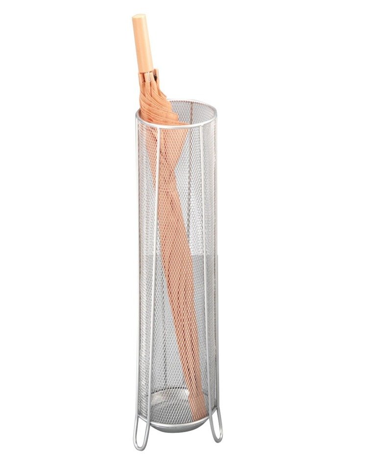 Stojak na parasolki ZELLER, srebrny, 53 cm
