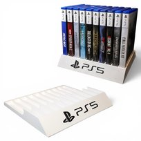 Stojak na płyty PS5 Organizer na 10 gier PlayStation 5 4 BIAŁY Inny producent
