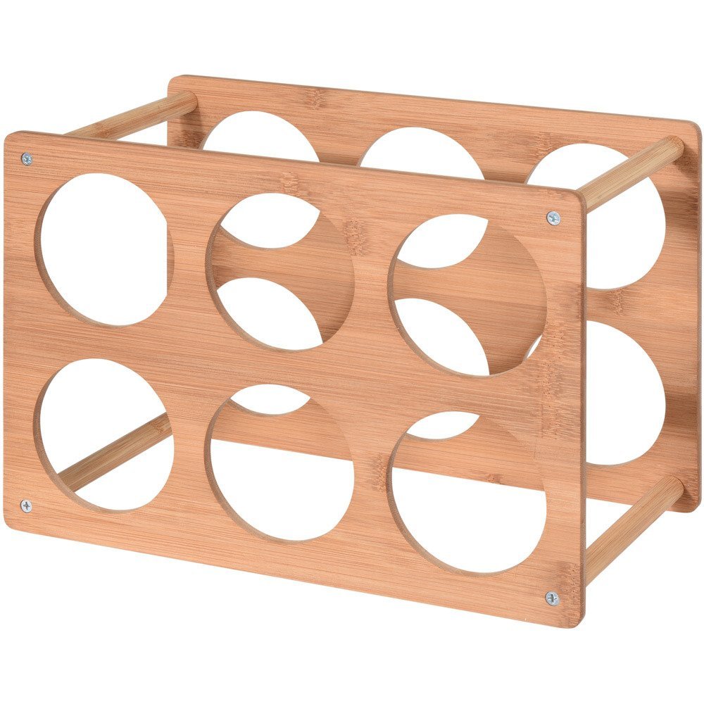Stojak na wino EX EXCELLENT HOUSEWARE drewniane, 18,5x35 cm