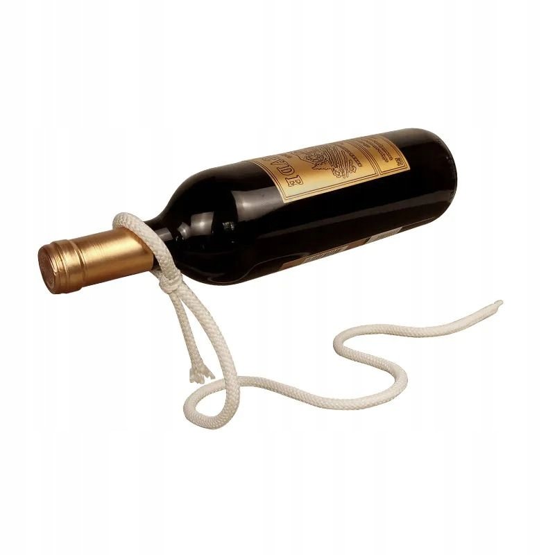 Stojak na WINO SZNUREK ALKOHOL BUTELKĘ Nowoczesny STYLOWY Prezent