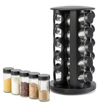 Stojak Obrotowy Na Przyprawy Zestaw Przyprawników 20 Słoików