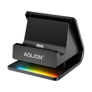 Stojak Podstawka ładująca do konsoli Nintendo Switch 2 z oświetleniem RGB - Aolion