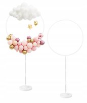 Stojak Stelaż Okrągły Na Balony Urodziny Dekoracja Przyjęcie Wysoki H168Cm